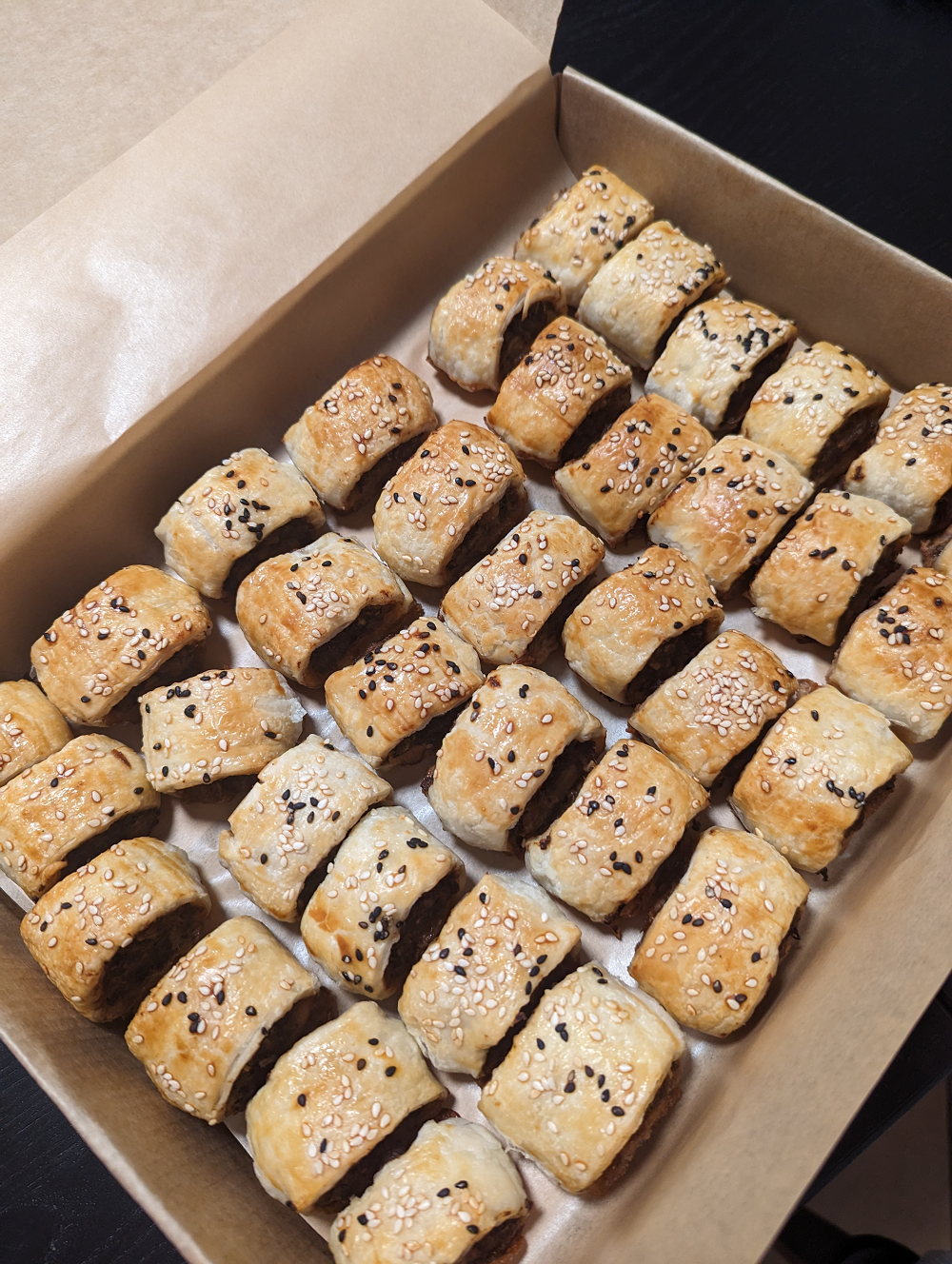 Catering 72 piece Mini Roll Box
